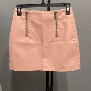 Forever 21 vegan leather skirt